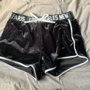 Black Sweatshorts